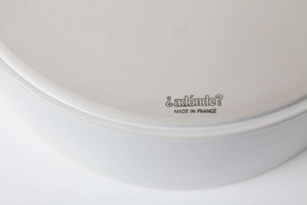 White High Serving Bowl