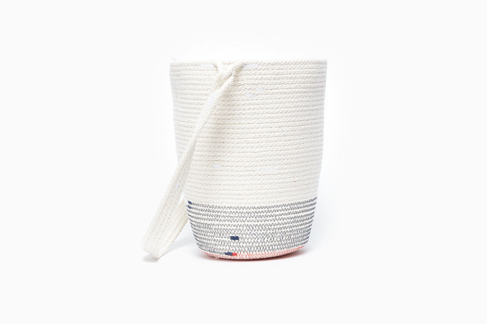 Red/Navy/White Utility Pail